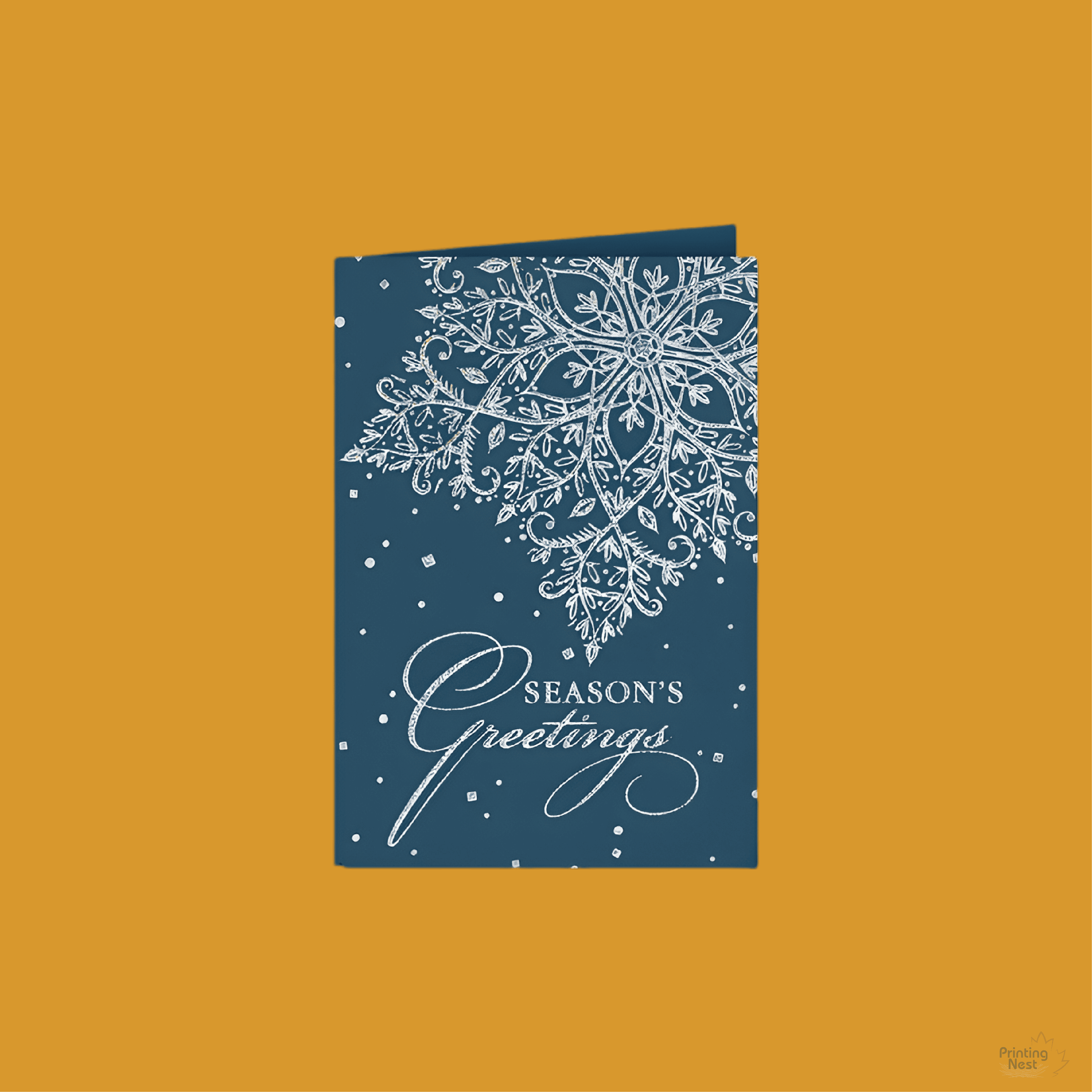 Cutom Printed Holiday Greeting Cards Printing Nest